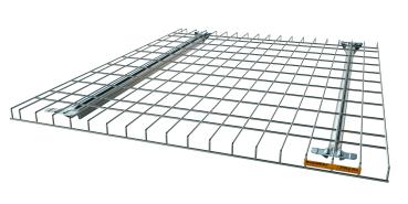 Drahtgitterauflage MantaMESH, 250 bis 1500 kg Traglast